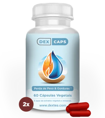 Cápsulas Vegetais - Queimador de Gorduras - 120 Cápsulas Vegetais (60 dias)