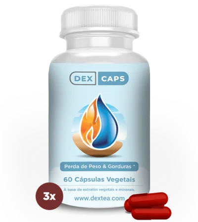 Cápsulas Vegetais - Queimador de Gorduras - 180 Cápsulas Vegetais (90 dias)
